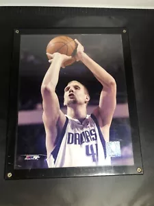 NBA official basketball photo file Dallas Mavericks Dirk Nowitzki #41 FRAMED - Picture 1 of 4
