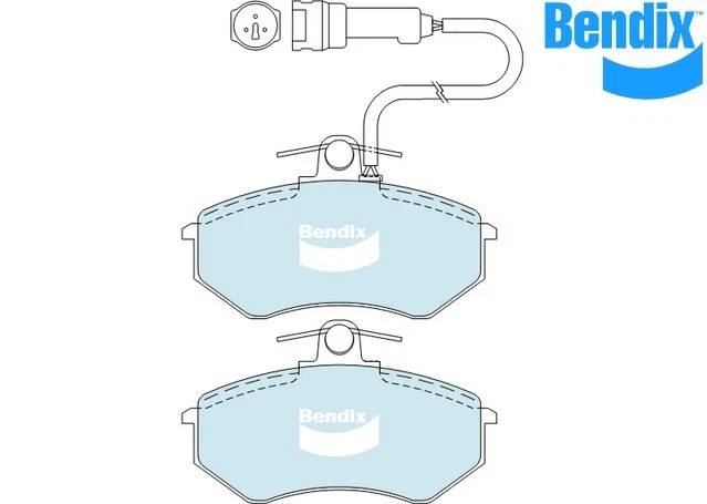Pastilla de freno Bendix FT General CT para Audi 90 88-91 2.3 E 20V DB343 GCT Foto 1 de 1