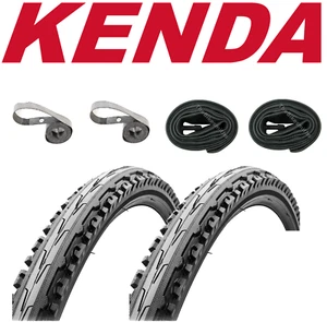 Kenda K847 Kross Plus 26" x 1.95" Urban Bike Kit ( 2x Tires +Tubes + Rim Strips) - Picture 1 of 3