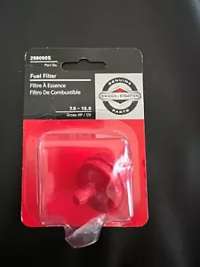 Genuine Briggs & Stratton 5018 Factory inline Fuel Filter 298090S - Picture 1 of 2