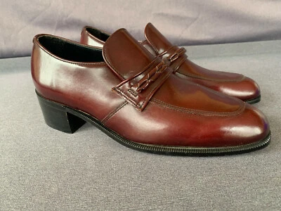 Мужские туфли Thom McAn винтажные коричневато-красные размер 8 D - W 4187 - Изображение 1 из 4