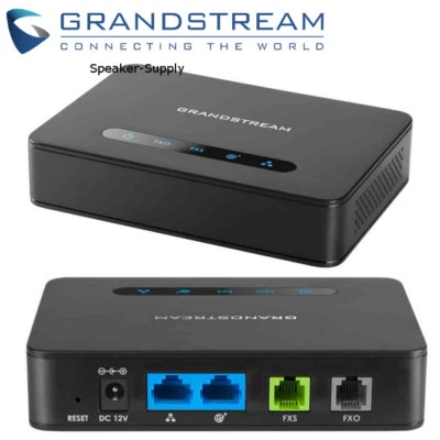 Grandstream HT813 Analog Telephone Adapter 1 FXS Port & 1 PSTN Line FXO Port ATA - Image 1 of 4