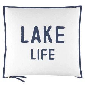 Accent Pillow Decorative Throw Pillows 13 inch x 11 inch Lake Life Pack of 2 - Picture 1 of 2