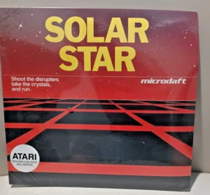 Solar Star by Microdraft; Atari 400/800/XL/XE; Diskette; NOS Original Factory - Picture 1 of 2