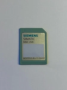 Siemens Simatic S7-300 6ES7 953-8LL11-0AA0 Es / FS :0 2 Mmc 2MB - Picture 1 of 2