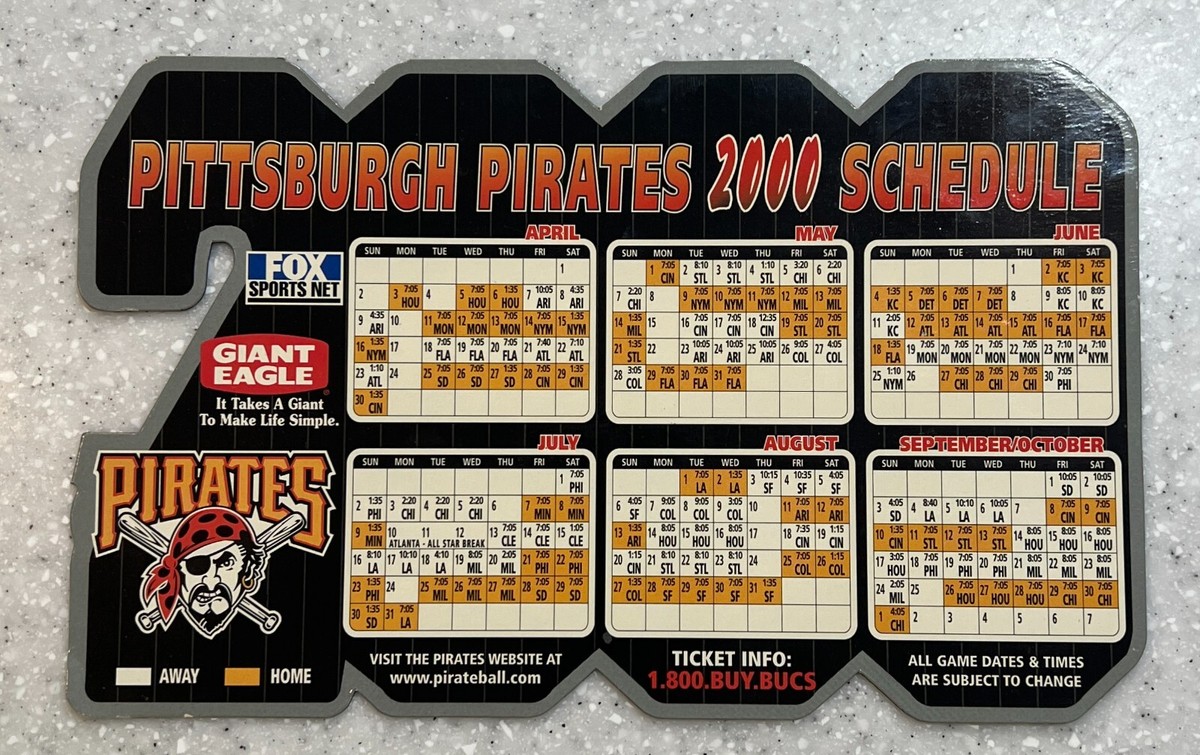 baseball-magnet-pittsburgh-pirates-vintage-sports-schedules-for-sale-ebay