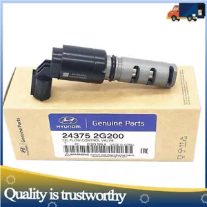 NUEVA VÁLVULA DE CONTROL DE FLUJO DE ACEITE GENUINA 24375-2G200 para 2.0L 2.4L HYUNDAI KIA 09-15 - Imagen 1 de 4