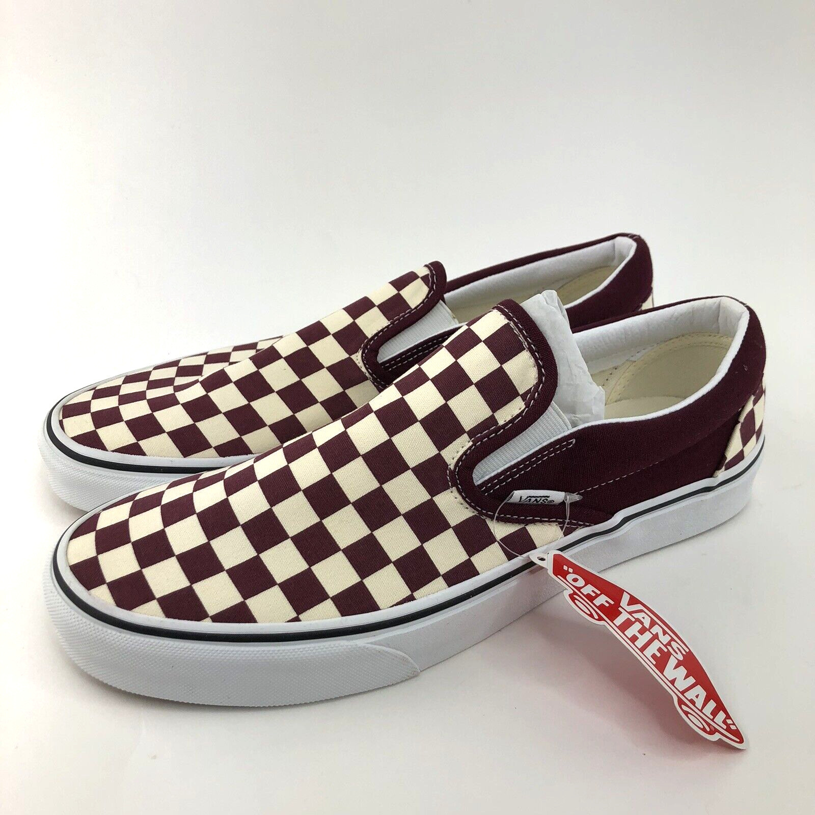 brown checker vans