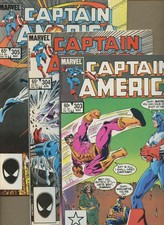 Captain America 303,304,305 *3 Book Lot* Shield Origin! Captain Britain! Marvel