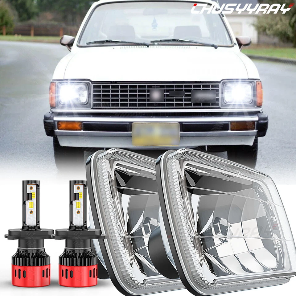 US 100W Par FAROS 7x6" haz alto/bajo con bombillas aptas para camioneta Isuzu I-Mark Foto 1 de 4