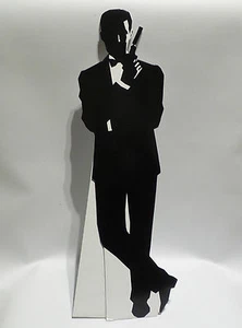 JAMES BOND: MINI STANDEE DE PERFIL COMPLETO JAMES BOND HECHO DE CARTÓN - Imagen 1 de 3