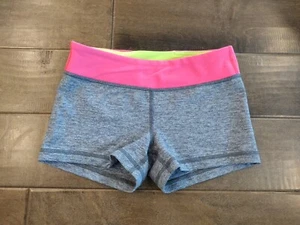 IVIVVA Girls gray Reversible rhythmic gymnastics compression shorts 12 - Picture 1 of 8