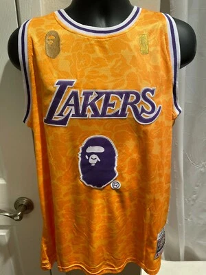 Camiseta Lebron James #23 Lake Personalizada Amarilla Edición Mamba LA Lakers Talla Grande Foto 1 de 3