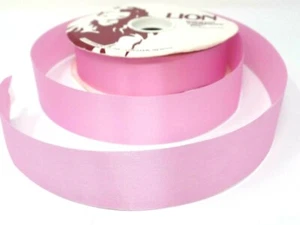 Pink Satin Ribbon 1 3/8" x 100 Yards Nice for Spring or Easter - Picture 1 of 3