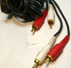 RCA Audio Cable 15 feet male to male stereo gold plated - Picture 1 of 3