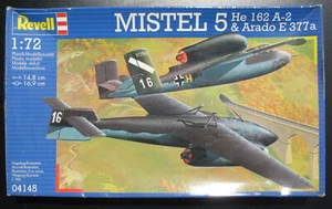 Revell 04145 Mistel 5 - He 162 A-2 und Arado E 377 a 1:72 Modellbausatz Heinkel - Picture 1 of 6