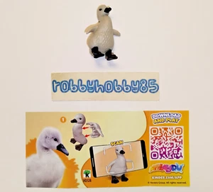 VQ128 CIGNO + CARTINA/BPZ KINDER SORPRESA ITALIA SORPRESINE 2024/25 NATOONS CUBS - Imagen 1 de 2