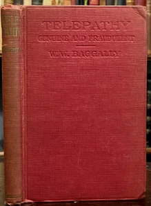 TELEPATHY: GENUINE & FRAUDULENT - 1st 1917 - ESP, MIND READING, OCCULT - Picture 1 of 10