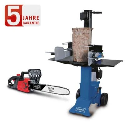 Scheppach Holzspalter HL730 7t 400V Spaltgutablagen + Spaltgutfänger + CSE2700 - Bild 1 von 4