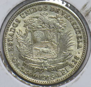 Venezuela 1945 50 Centimos Horse animal 192574 combine shipping - Picture 1 of 2