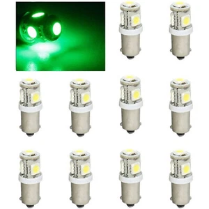 (10) Panel de instrumentos verde 5-LED cuadro calibre reloj guantera bombillas - Imagen 1 de 3