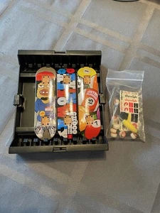 Tech Deck Fingerboards Set Justin Eldridge Lil D Devine Choco - Picture 1 of 6