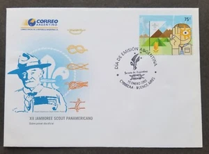 [SJ] Argentina XII Jamboree Scout 2005 Scouting Camping (stamp FDC) - Picture 1 of 5