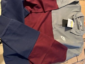 Maglione multicolore stile polo Nike - Foto 1 di 4
