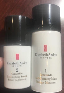 Elizabeth Arden Ceramide Self Foaming Mask And Replenishing Serum For Women.1&2 - Picture 1 of 3