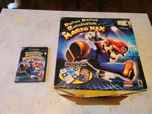 Dance Dance Revolution Mario Mix Pad Paquete Nintendo GameCube Completo En Caja Original - Imagen 1 de 11