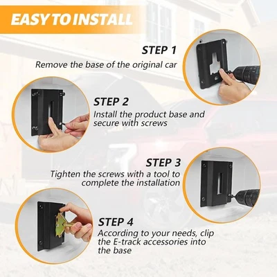 Anclajes de amarre de plataforma para camioneta carga tacos Boxlink para Ford F150 F250 F350 Foto 1 de 4