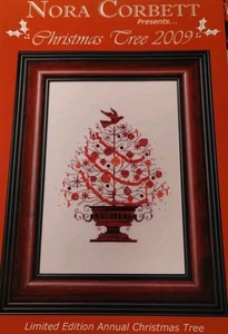 MIRABILIA NORA CORBETT WEIHNACHTSBAUM 2009 NUR KREUZSTICHKARTE - Bild 1 von 2