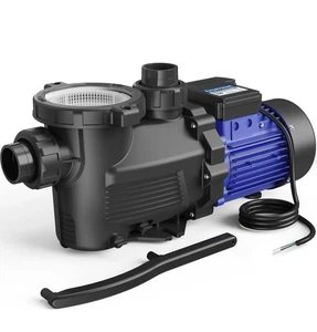 NEW! Aquastrong 3HP In/Above Ground Pool Pump- Timer Filter Basket 9,350GPH 220v - Picture 1 of 6