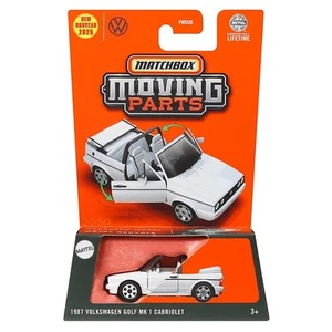 Volkswagen Golf MK1 GTI Cabriolet White Matchbox Moving Parts 2025 MB1548 JBW73 - Picture 1 of 2