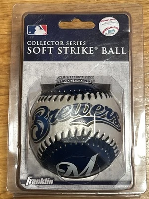 Milwaukee Brewers Soft Strike Baseball MLB Collector Series, Franklin, 2000-2019 - Image 1 of 2