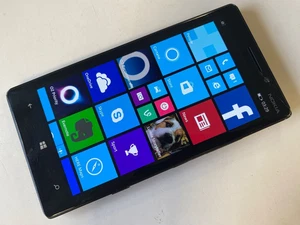 Nokia Lumia 930 Smartphone Mobile UNLOCKED 4G Windows 8.1 Black - Border Cracks - Picture 1 of 9
