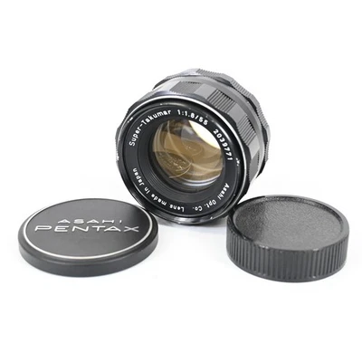 Asahi Pentax Super Takumar 55mm f/1.8 Standard Lens M42 Screw Mount - Image 1 of 4