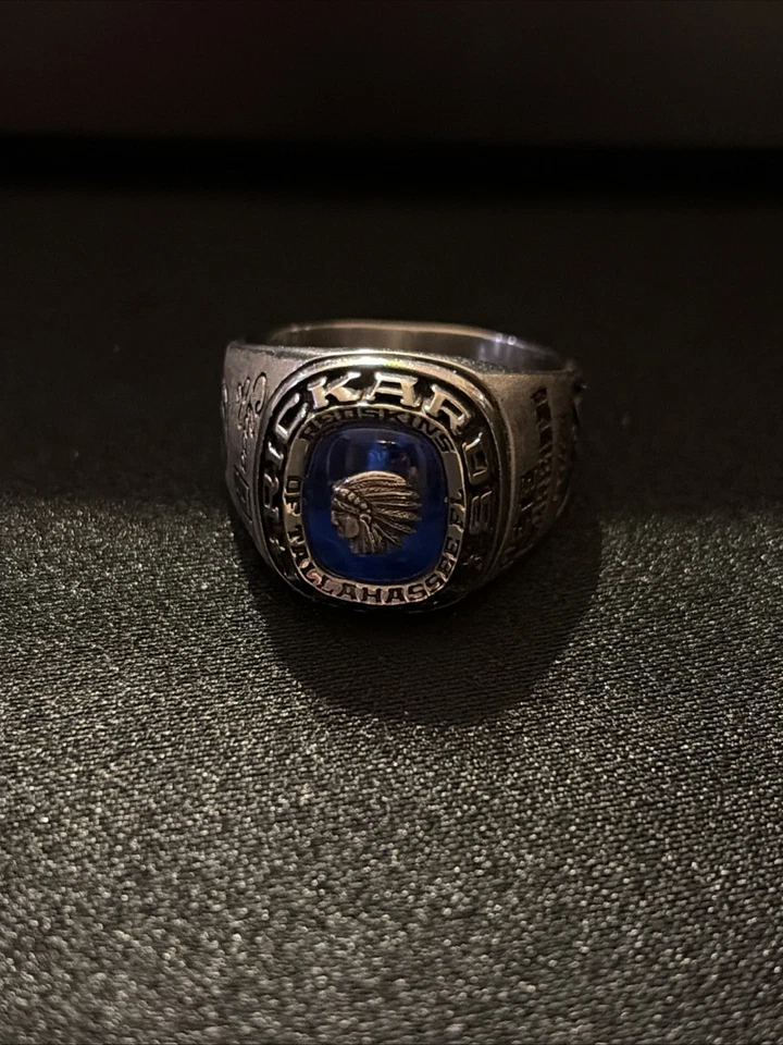 Rickards High SS 1990, talla 13,125 ~ fútbol ~ Redskins Of Tallahassee FL ~ azul Foto 1 de 4