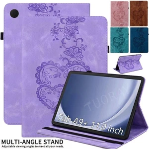 For Samsung Galaxy Tab A9 A9+ A8 A7 S7 S8 S9 FE S10 Plus Flip Leather Stand Case - Picture 1 of 74