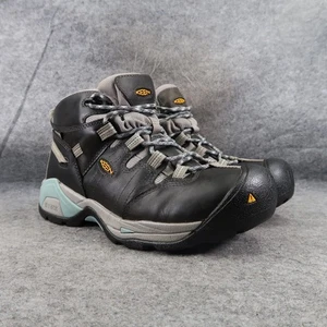 Keen Schuhe Damen 11 Stiefel Arbeit Utility Detroit XT Mid Leder wasserdicht Schnürschuhe - Bild 1 von 18