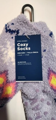 Acogedores calcetines Old Navy niños talla única sin cordones 1 par Foto 1 de 3