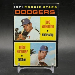 1971 Topps #188 Bobby Valentine Rookie Los Angeles Dodgers Vintage Baseballkarte - Bild 1 von 2