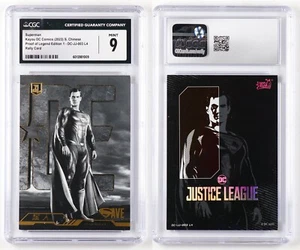 CGC MINT 9 2023 Kayou DC Proof of the legend TCG Card DC-JJ-003 Superman - Imagen 1 de 5