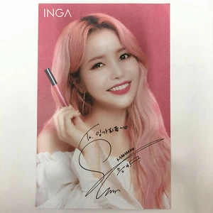 Mamamoo Solar INGA FW Special Photo Postcard Card K-pop Moomoo Idol - Picture 1 of 2
