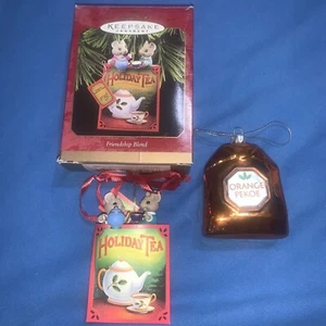 Hallmark Friendship Blend Kurt S. Adler Coffee Break Collection Orange Pekoe Tea - Bild 1 von 7