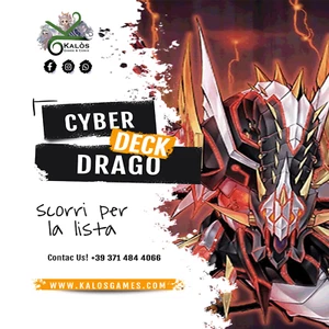 Yugioh! Mazzo Deck CYBER DRAGO da Torneo - Foto 1 di 6