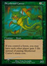 4x skyshroud Cutter | EX | Nemesis | Magic MTG