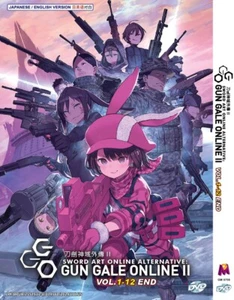 DVD~ANIME SWORD ART ONLINE ALTERNATIVE:GUN GALE ONLINE II VOL.1-12 END ENG DUB - Picture 1 of 5