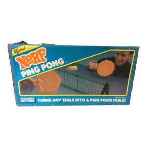Vtg Parker Brothers Model #0304 Official NERF Ping Pong Table Game 1987 No Balls - Picture 1 of 11