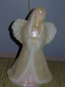 Fenton Glistening Woods Angel Figurine - Picture 1 of 4